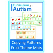 Copy Patterns Fruit Theme Picture Mats